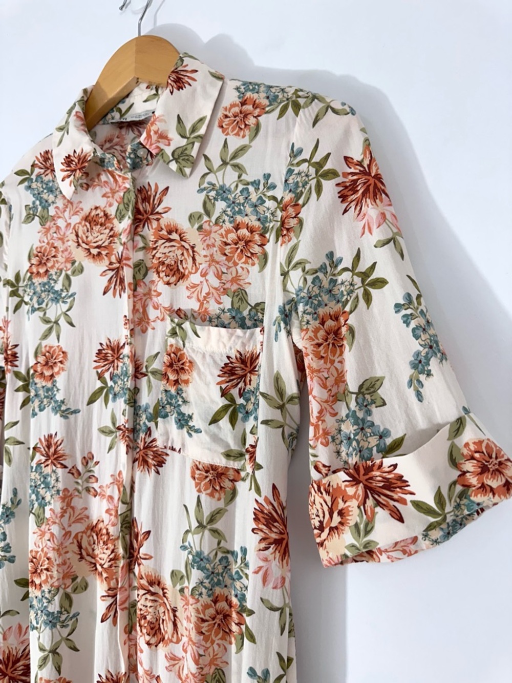 Zara Midi Shirtdress XS - Picture 8 of 13